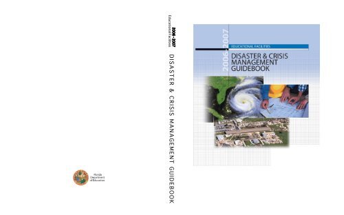 Educational Facilities Disaster and Crisis Management Guidebook.