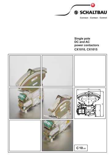 Series_CX1000 Power Contactors SCHALTBAU.pdf (2,00 MB) - Radel