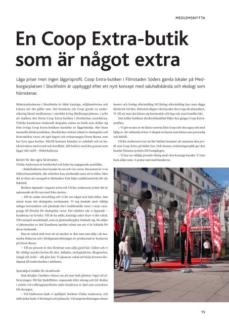 Konsumentföreningen Stockholm - Publicera Information AB