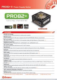 Test alimentation ENERMAX Revolution DFX 1050 watts : ATX 3.0 et RGB