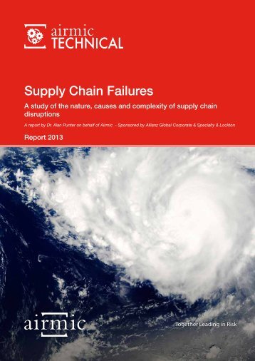 Supply Chain Failures - Airmic