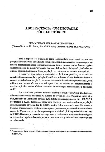 1990 - Sociedade Brasileira de Psicologia