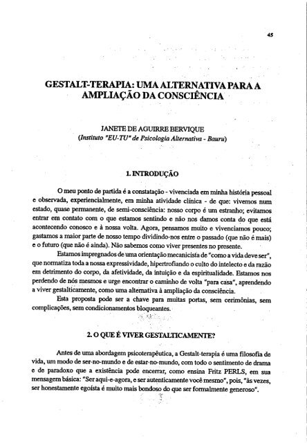 1990 - Sociedade Brasileira de Psicologia