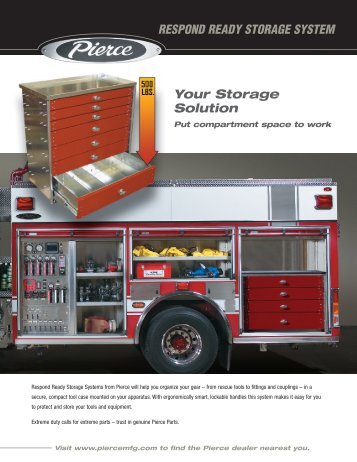 Respond-Ready Storage - Pierce Manufacturing