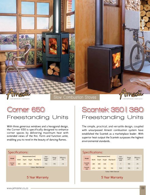 Fireplaces Brochure - Jetmaster