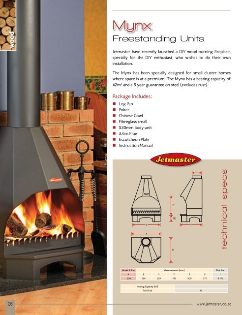 Fireplaces Brochure - Jetmaster
