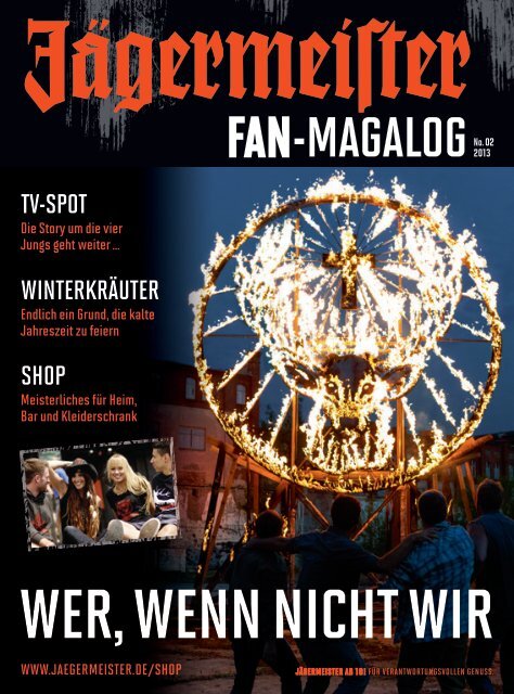 FAN-MAGALOG - Jägermeister Shop