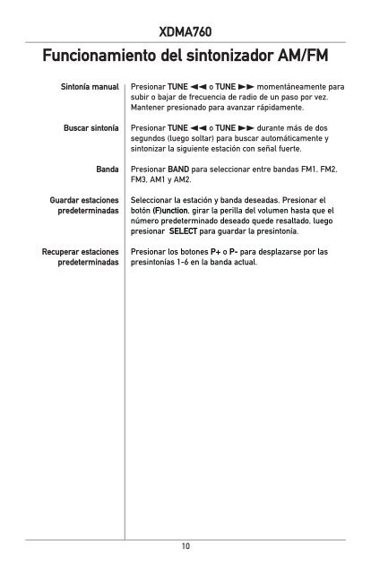 XDMA760 - Dual Electronics