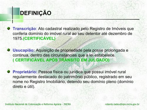 Conhecimentos para CertificaÃ§Ã£o