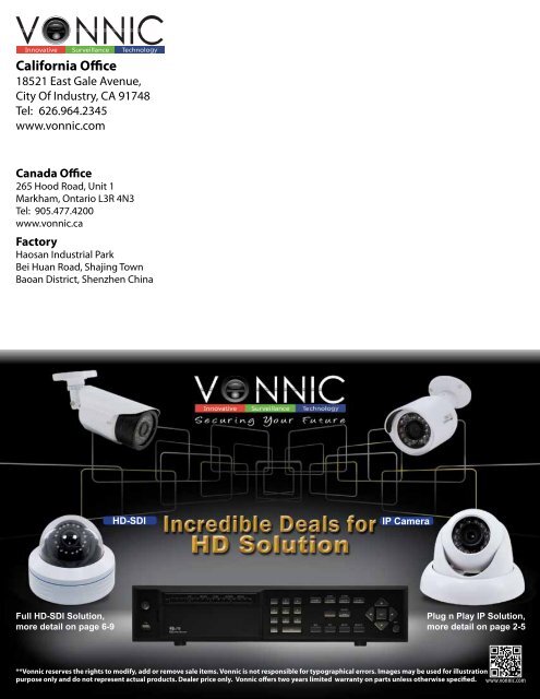 Vonnic camera best sale
