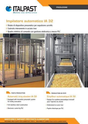 Impilatore automatico IA32 - Italpast