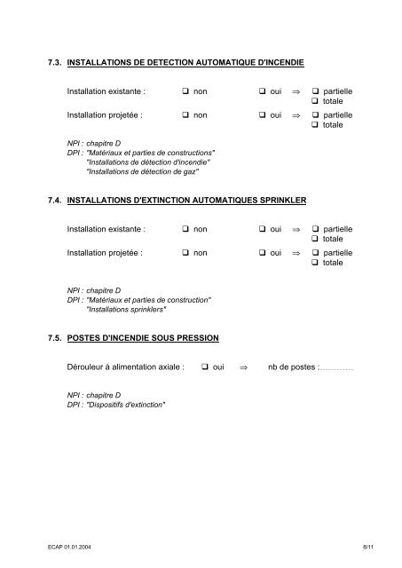 questionnaire particulier pour demande d'autorisation - Ville de La ...