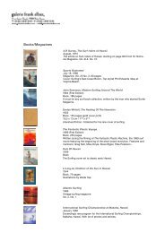 Books/Magazines - Galerie Frank Elbaz