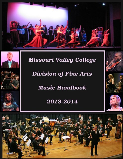 2013-2014 Music Handbook - Missouri Valley College