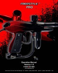 RULES FOR SAFE MARKER HANDLING - Paintball Manuals