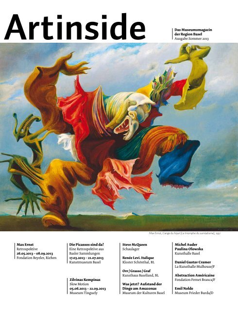 Max Ernst - Artinside - Das Museumsmagazin der Region Basel