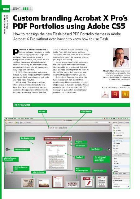 Custom Branding Acrobat X Pro S Pdf Portfolios Using Adobe Ipex