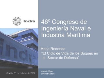 46º Congreso de Ingeniería Naval e Industria Marítima