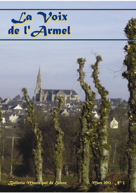 La Voix de l Armel mars 2012.pdf - Mairie de Henon