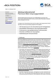 Pan-Euro-Med Ursprungsprotokoll - bga