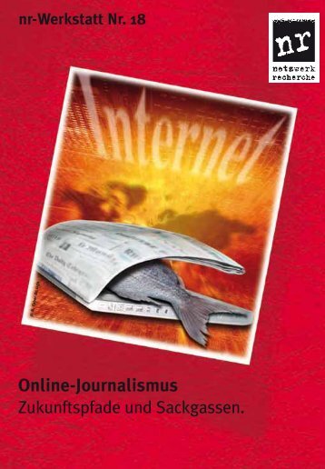 Online-Journalismus - Netzwerk Recherche
