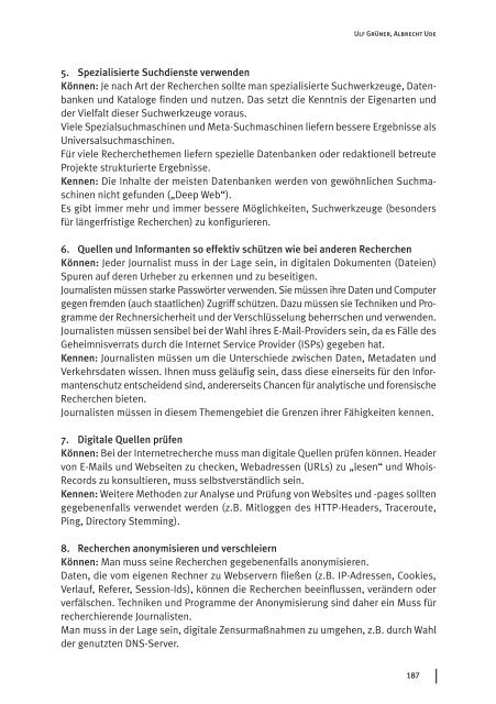 Online-Journalismus - Netzwerk Recherche