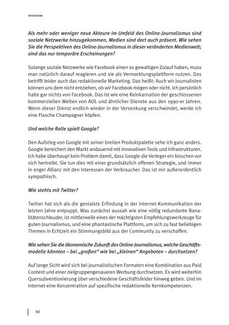 Online-Journalismus - Netzwerk Recherche