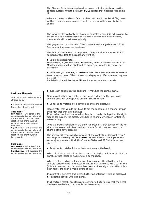 Genesys User Manual - AMS Neve