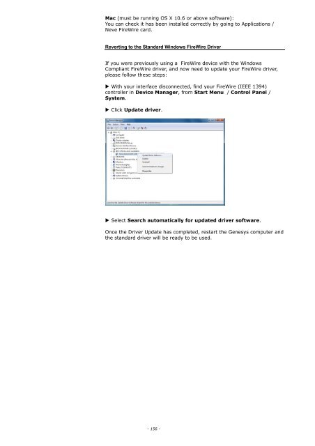 Genesys User Manual - AMS Neve