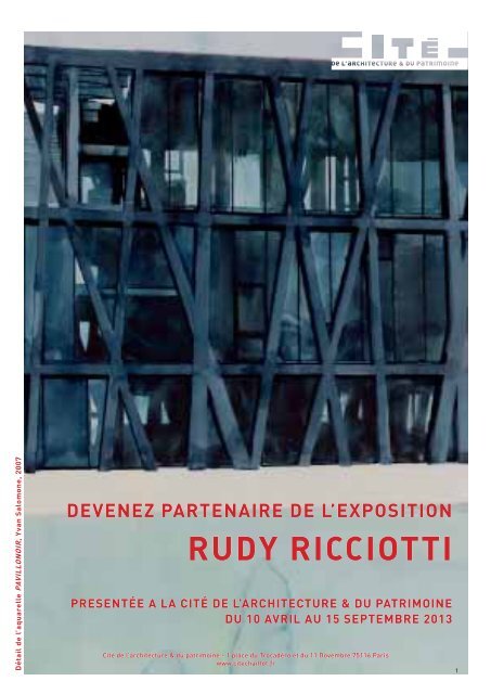 RUDY RICCIOTTI - CitÃ© de l'architecture & du patrimoine