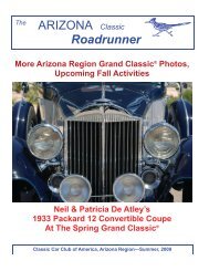 ARIZONA Classic Roadrunner - Arizona Classic Car Club
