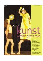 Klein- - Migros Kulturprozent