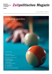 Download ZpM Nr. 16 - Deutsche Gesellschaft fÃ¼r Zeitpolitik