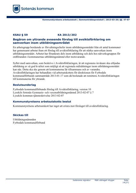 AU protokoll 130320.pdf - SotenÃ¤s kommun