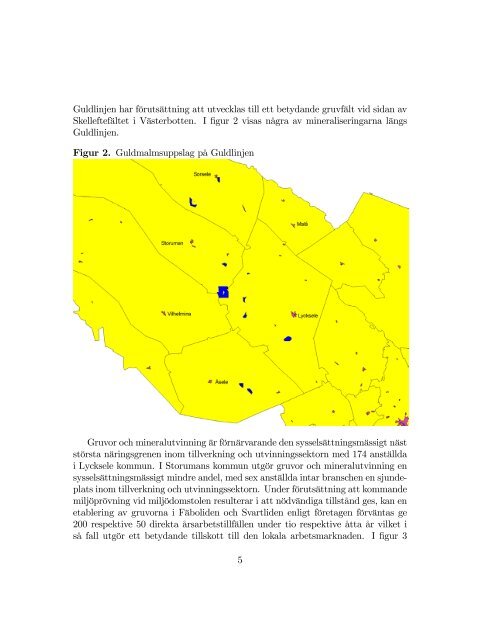 Effektstudie av gruvetableringar i Lycksele och Storumans ... - DiVA