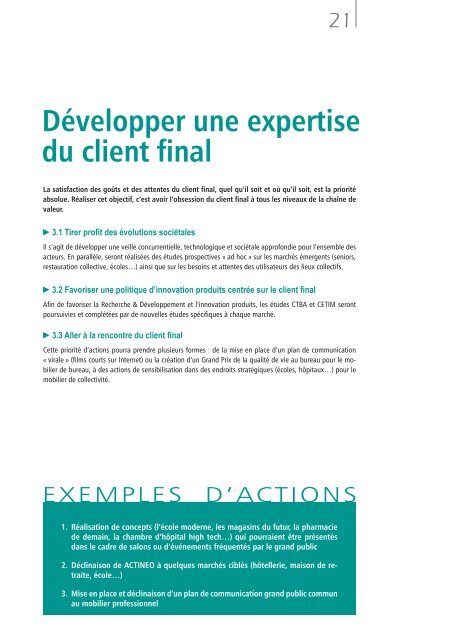 Pour une revalorisation du mobilier professionnel - UNIFA