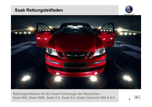 Saab Rettungsleitfaden