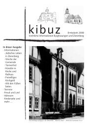 kibuz Erntedank 2008 kirchliche Informationen ... - Kirche Zierenberg