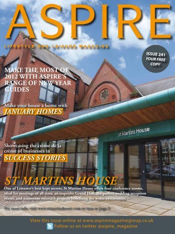 st martins house - Aspire Magazine