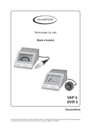 VAP 5 DVR 5 - Vacuubrand