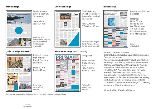 Preisliste Nr. 36 - Nordkurier