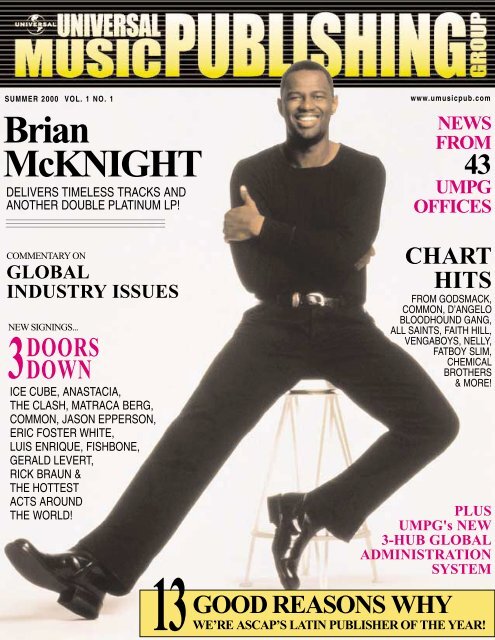 Brian Mcknight Universal Music Publishing