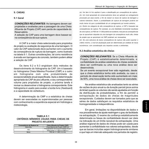 Manual de SeguranÃ§a e InspeÃ§Ã£o de Barragens 1 - Livros GrÃ¡tis