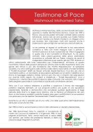 Mahmoud Mohamed Taha - Caritas Roma
