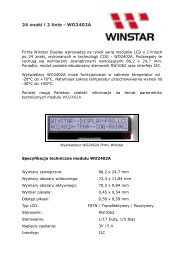 24 znaki i 2 linie - WO2402A - SE Spezial-Electronic Sp. z o.o