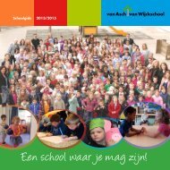 Een school waar je mag zijn! - Van Asch van Wijckschool