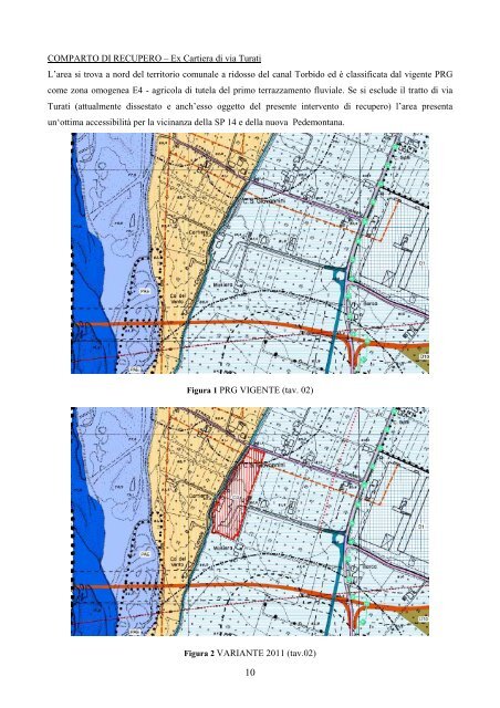 RELAZIONE ILLUSTRATIVA - Comune di Savignano sul Panaro