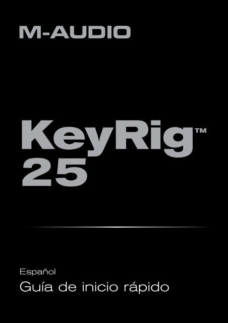 Keyrig 25 manual - M-Audio