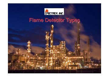 Flame Detector Types - Spectrex Inc.