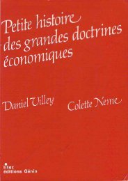 Petite histoire des grandes doctrines Ã©conomiques (1) - Institut Coppet